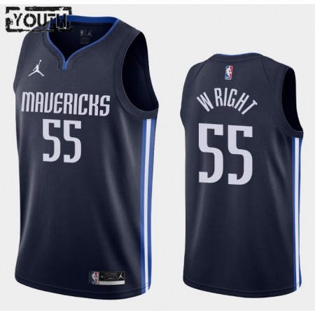 Maillot Basket Dallas Mavericks Delon Wright 55 2020-21 Jordan Brand Statement Edition Swingman - Enfant